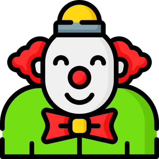 Payaso icono gratis