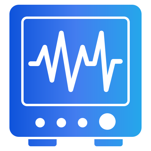 monitor de corazón icono gratis