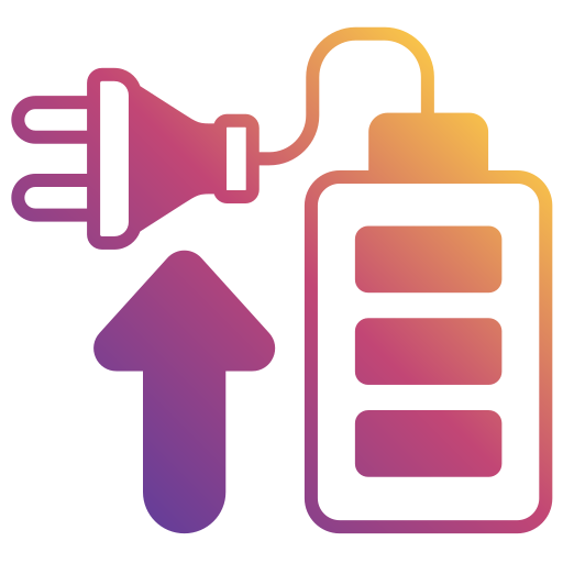 전체 배터리 무료 아이콘