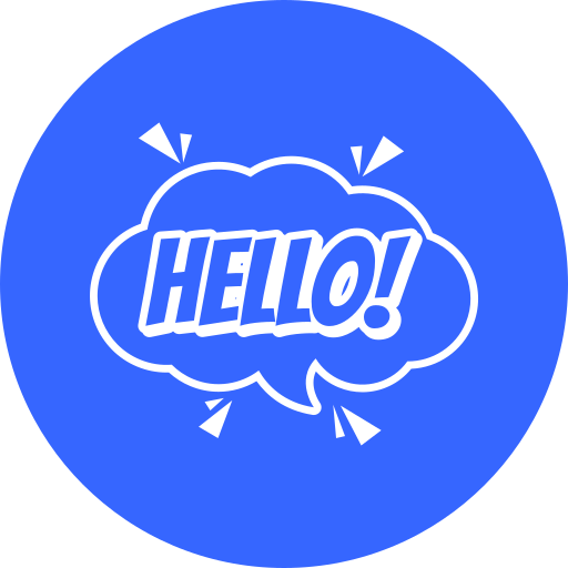 hola icono gratis