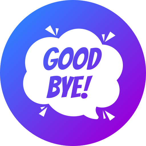 Good bye free icon