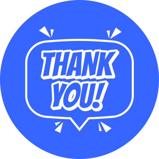 Thank you - Free communications icons