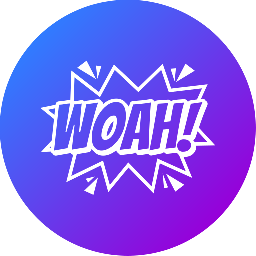 waouh Icône gratuit