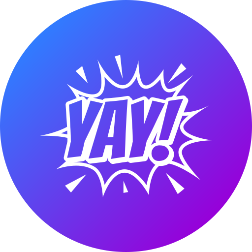 Yay free icon Yay free icon