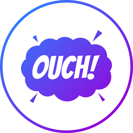 Ouch free icon Ouch free icon