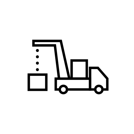 camión icono gratis