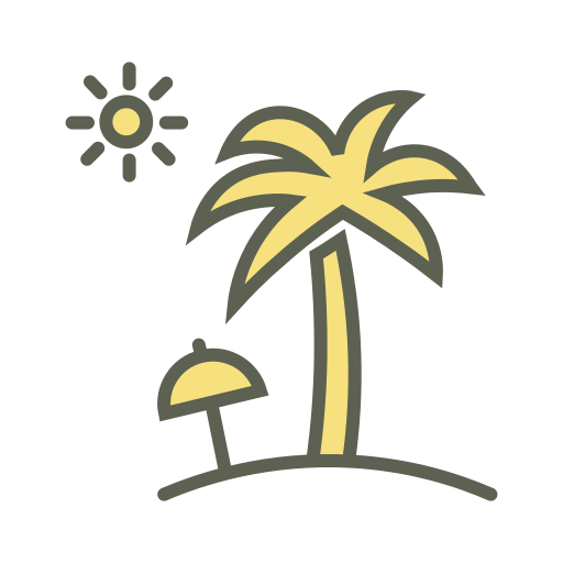 Cocunut tree free icon