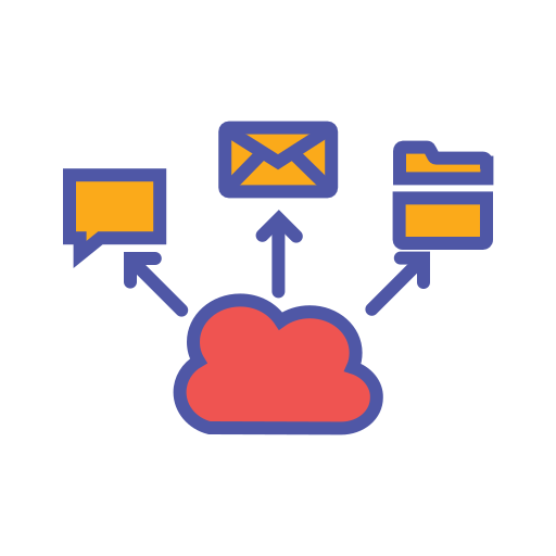 almacenamiento en la nube icono gratis