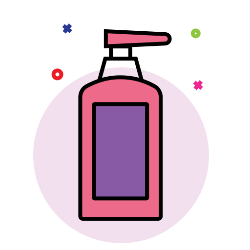 Spray free icon