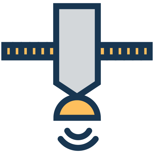 satélite icono gratis