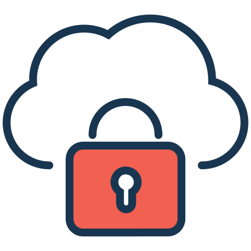 seguridad de la base de datos icono gratis