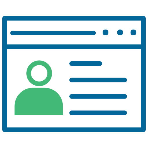 inscription en ligne Icône gratuit