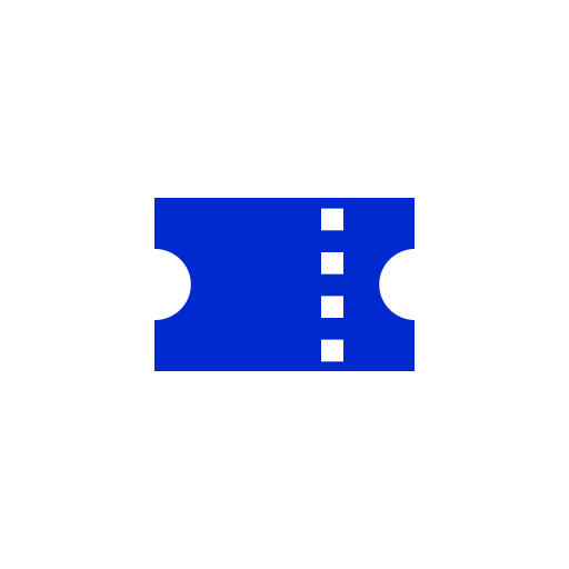 boleto de cine icono gratis