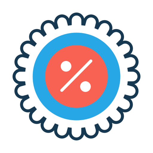descuento icono gratis