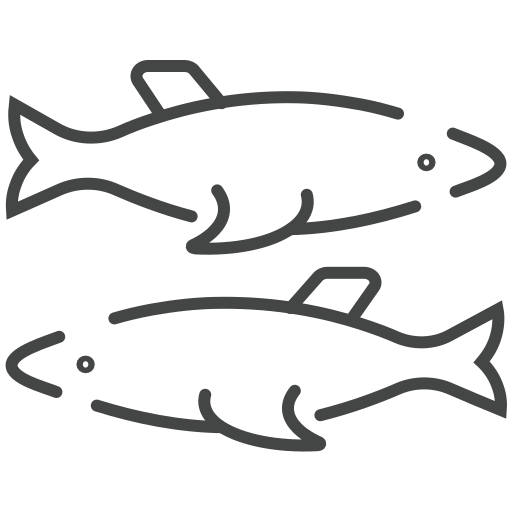 pescado seco icono gratis