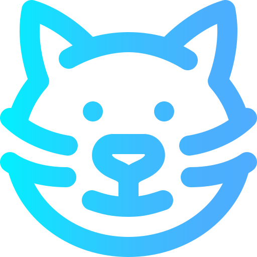 Pet Super Basic Omission Gradient icon