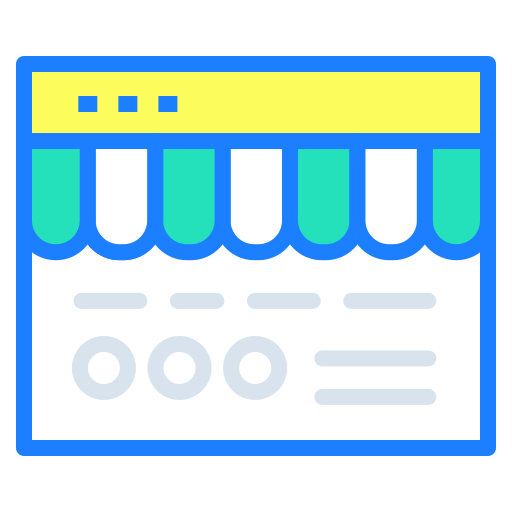 시장 무료 아이콘