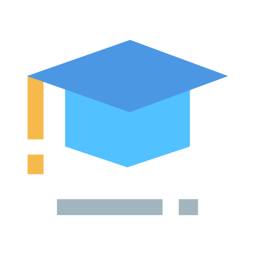 graduación icono gratis