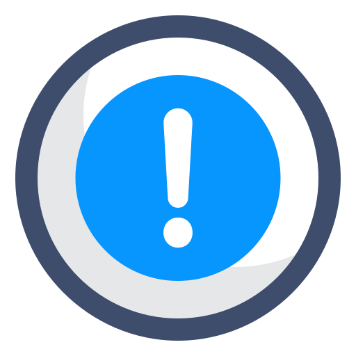 Warning free icon