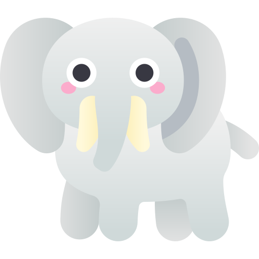 elefante africano grátis ícone