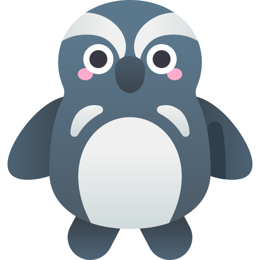 pingüino de galápagos icono gratis