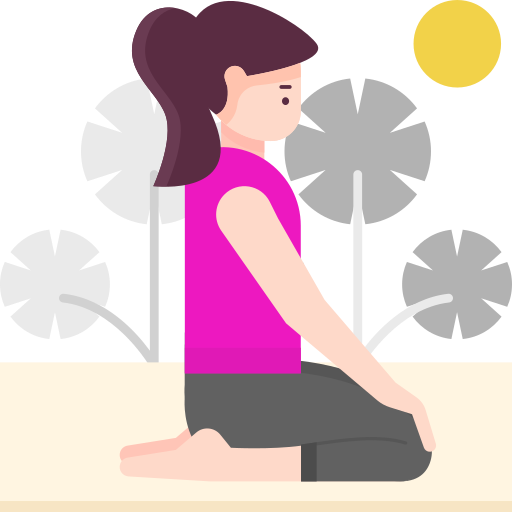 yoga icono gratis