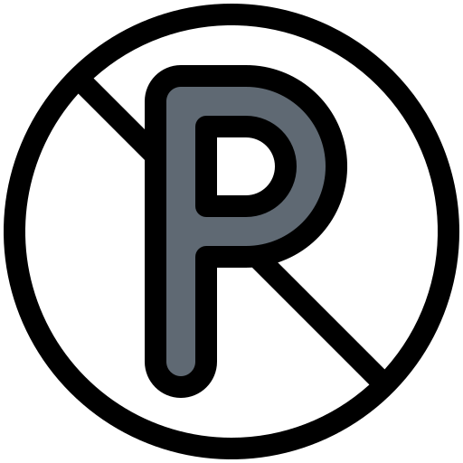 No parking free icon