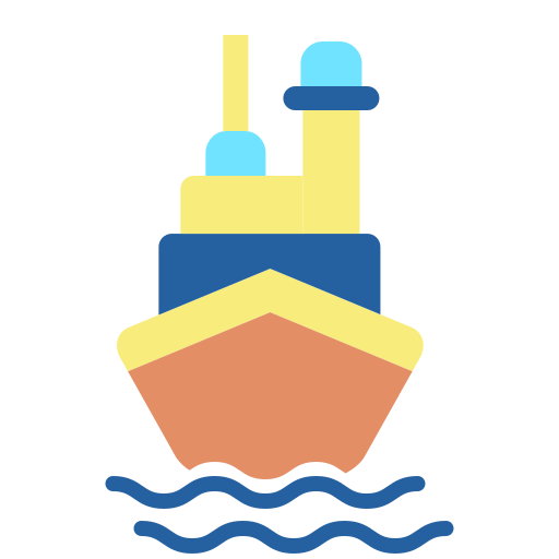 Ship Icongeek26 Flat icon