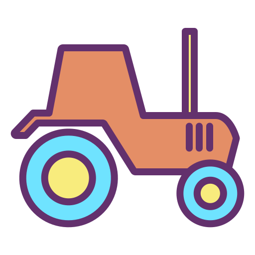 tractor icono gratis