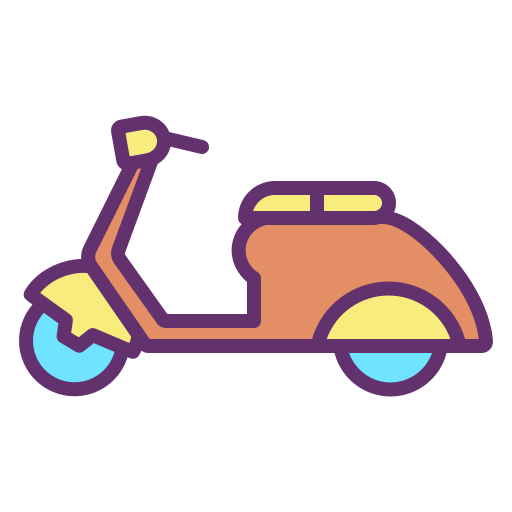 Scooter icono gratis