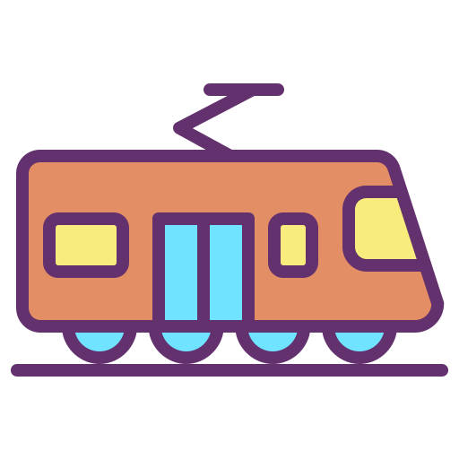 straßenbahn kostenlos Icon straßenbahn kostenlos Icon