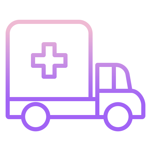 Ambulância grátis ícone Ambulância grátis ícone