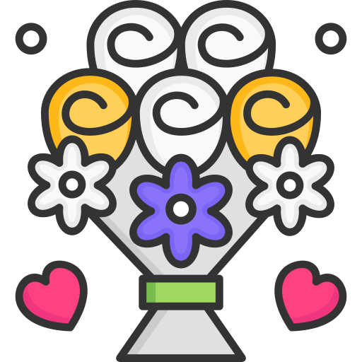 Flower free icon Flower free icon