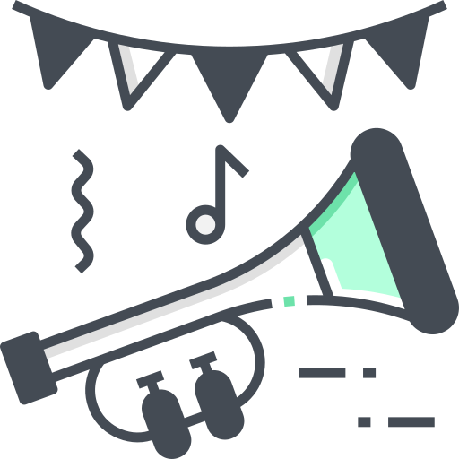 trompete grátis ícone