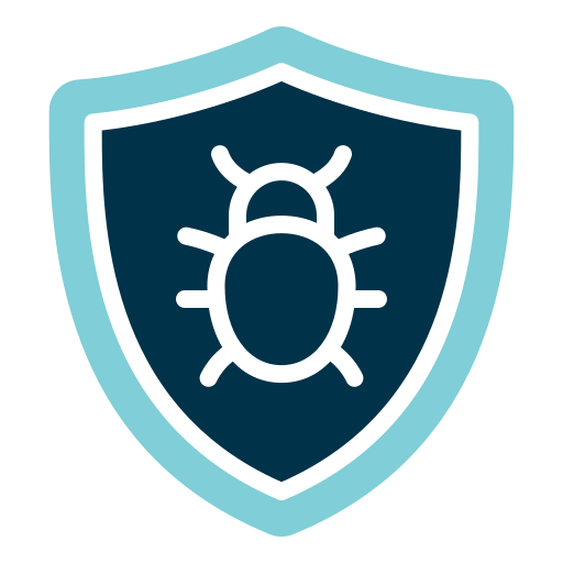 protección de malware icono gratis