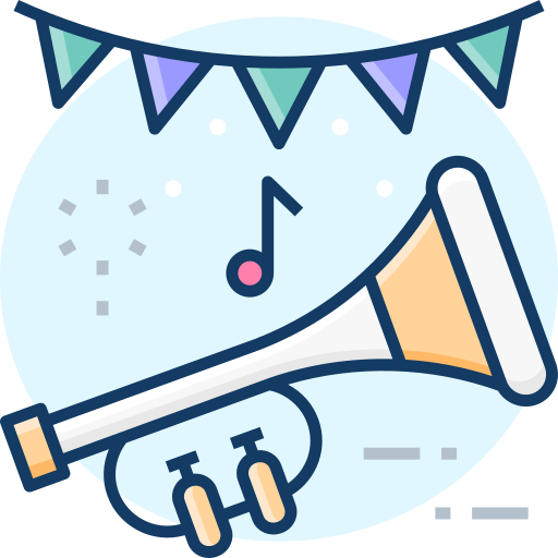 trompete grátis ícone