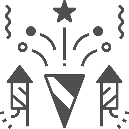 축하 무료 아이콘