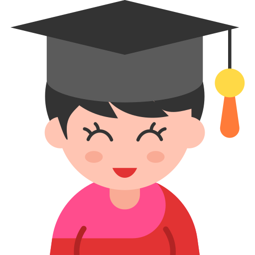 graduación icono gratis