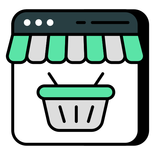 Онлайн покупки бесплатно иконка Онлайн покупки бесплатно иконка