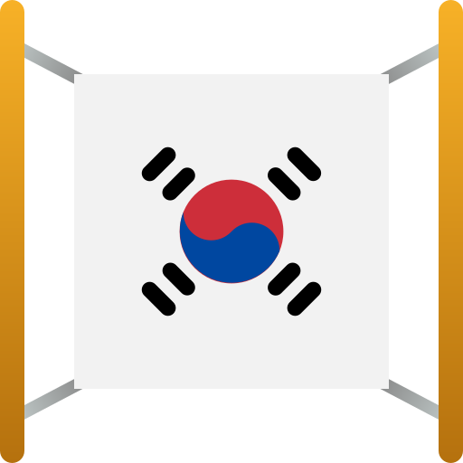 corea del sur icono gratis