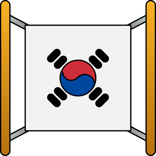 corea del sur icono gratis