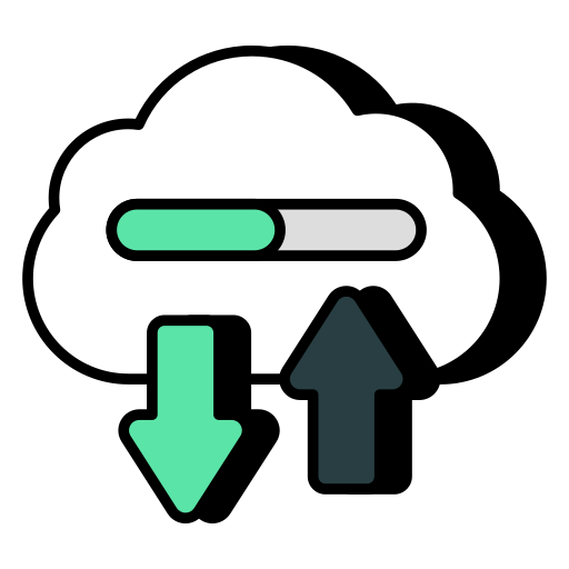 sincronización de datos icono gratis