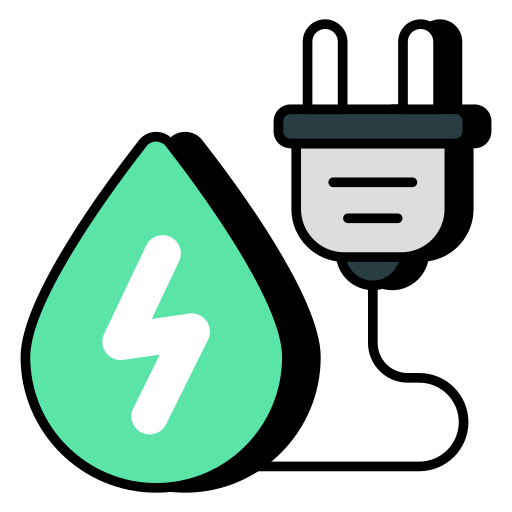 Hydro power free icon Hydro power free icon