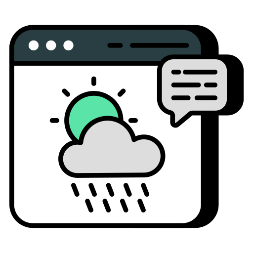 meteorología icono gratis