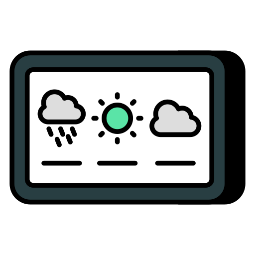 meteorología icono gratis