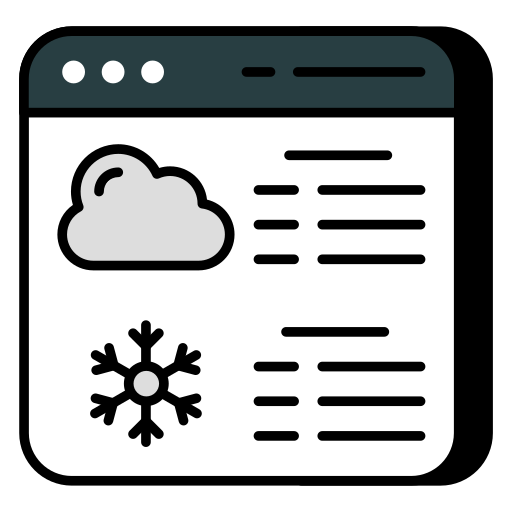 meteorología icono gratis