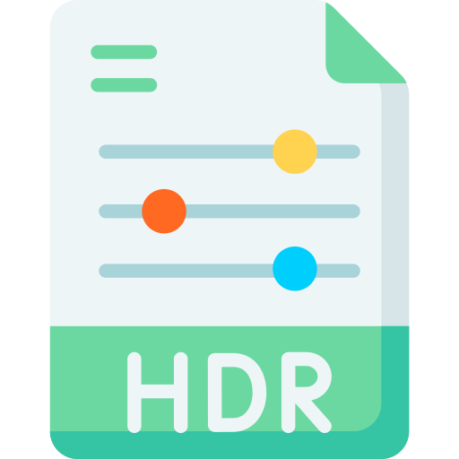 hdr icono gratis