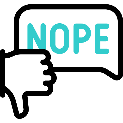 nein kostenlos Icon