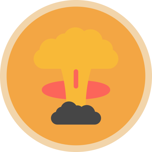 Nuclear explosion - Free miscellaneous icons