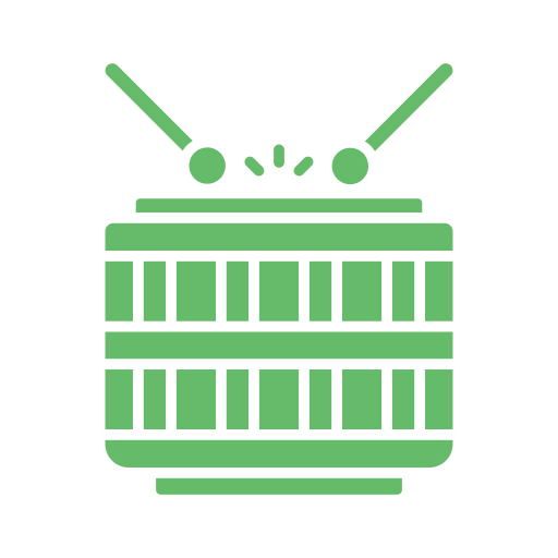Drum free icon Drum free icon